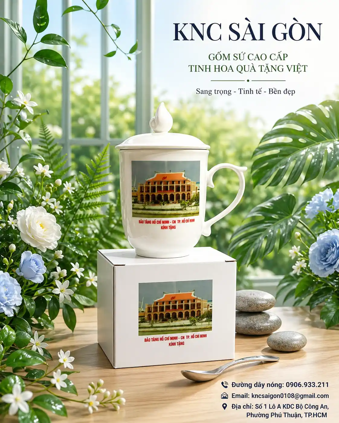Sinh viên Minh in ly gốm tại Thủ Đức